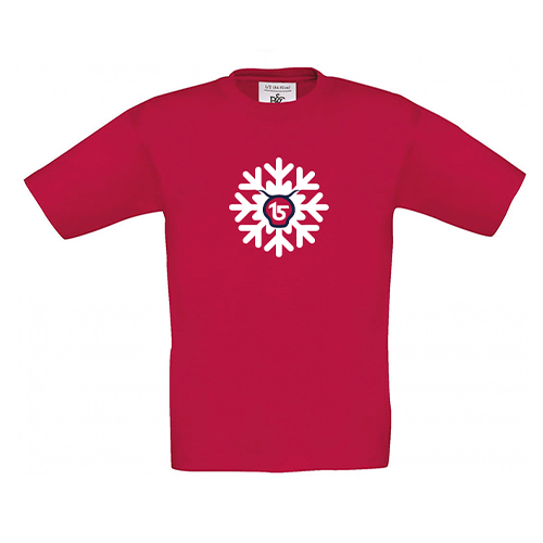 Cantal Shop |  - TEE-SHIRT ENFANT FLOCON FUCHSIA