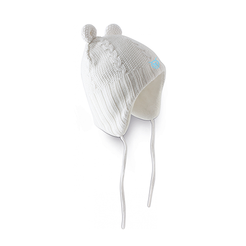 Cantal Shop |  - BONNET BÉBÉ OURSON SALERS 15 BLANC