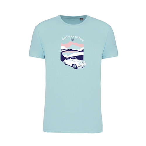 Cantal Shop | TEE-SHIRT PORSCHE MENTHE