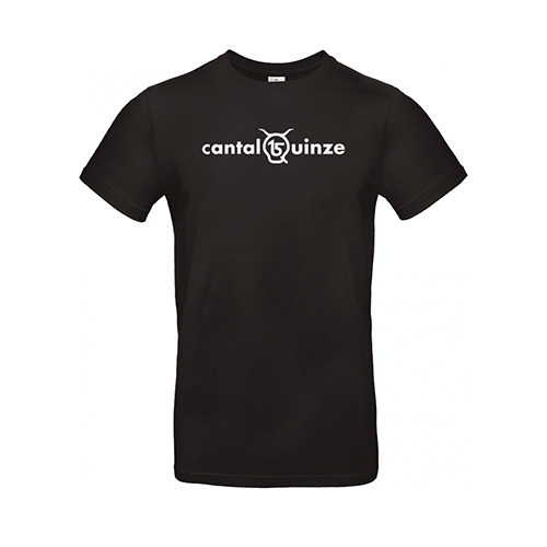 Cantal Shop |  - TEE-SHIRT CANTAL QUINZE NOIR