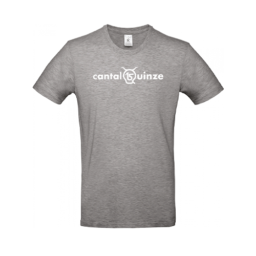 Cantal Shop |  - TEE-SHIRT CANTAL QUINZE GRIS