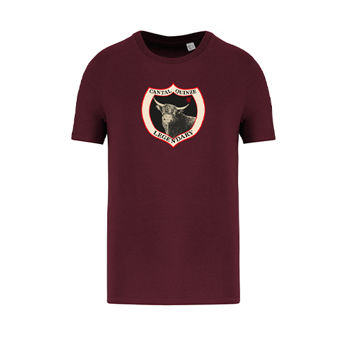 Cantal Shop |  - TEE-SHIRT LEGENDARY BORDEAUX