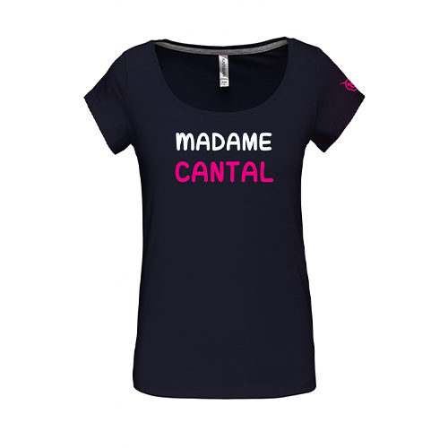 Cantal Shop |  - TEE-SHIRT MADAME CANTAL MARINE