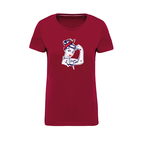 Cantal Shop |  - TEE-SHIRT POWER CANTAL ROUGE