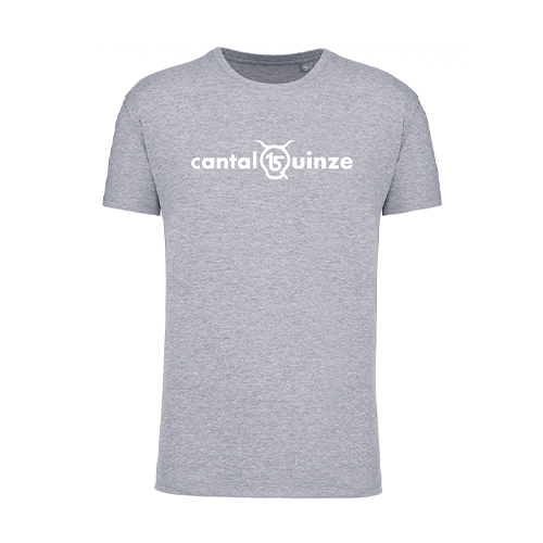 Cantal Shop |  - TEE-SHIRT ENFANT CANTAL QUINZE GRIS