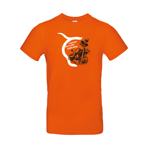 Cantal Shop |  - TEE-SHIRT ENFANT ENDURO ORANGE