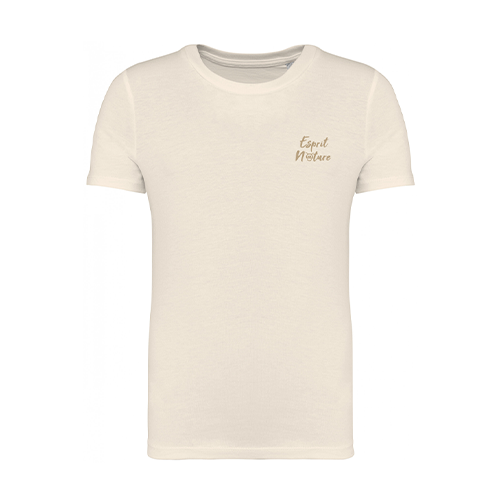 Cantal Shop |  - TEE-SHIRT ENFANT ESPRIT NATURE IVOIRE