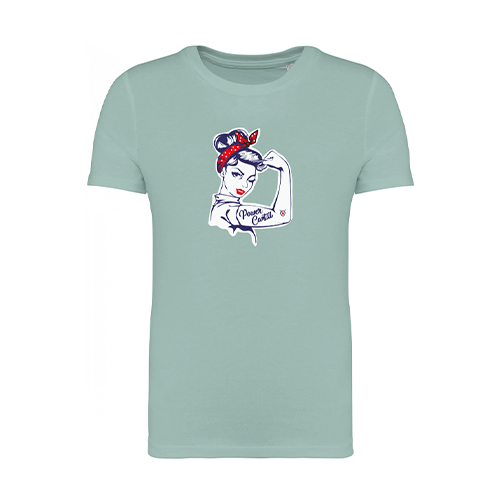 Cantal Shop |  - TEE-SHIRT ENFANT POWER CANTAL SAUGE