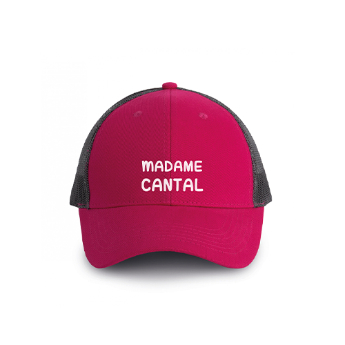 Cantal Shop |  - CASQUETTE TRUCKER MADAME CANTAL FUCHSIA