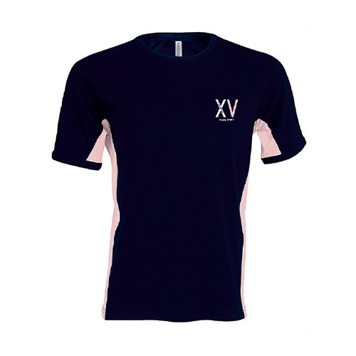 TEE-SHIRT XV CANTAL QUINZE BLEU MARINE