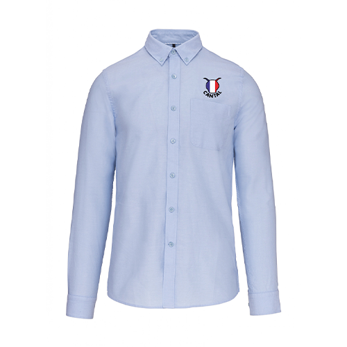 Cantal Shop |  - CHEMISE OXFORD BBR BLEU CIEL