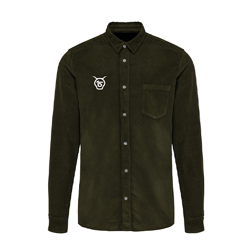 Cantal Shop |  - CHEMISE EN VELOURS SALERS 15 KAKI