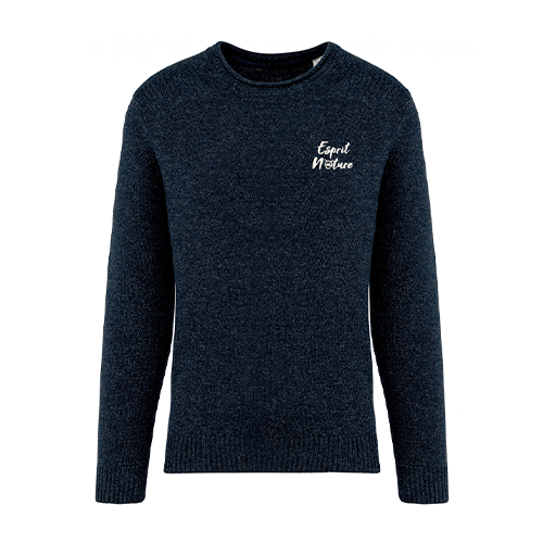 Cantal Shop |  - PULL EN LAINE MÉRINOS SALERS 15 MARINE