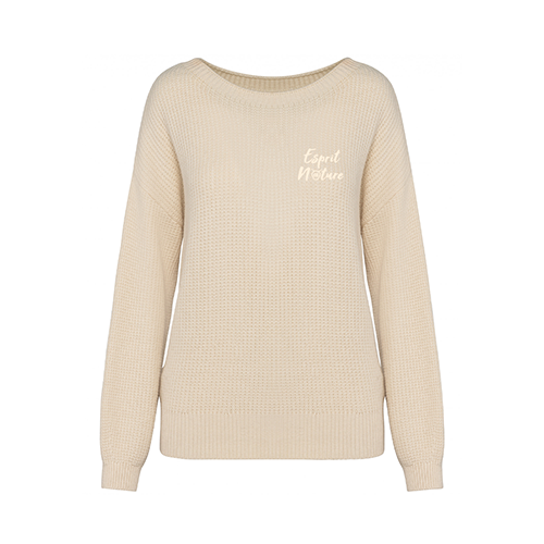 Cantal Shop |  - PULL EN LAINE FEMME ESPRIT NATURE IVOIRE