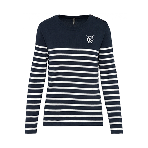 Cantal Shop |  - PULL MARINIÈRE SALERS 15