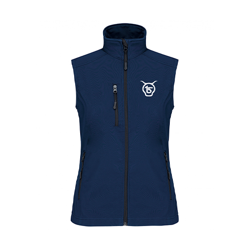 Cantal Shop |  - VESTE SOFTSHELL SANS MANCHES SALERS 15 MARINE