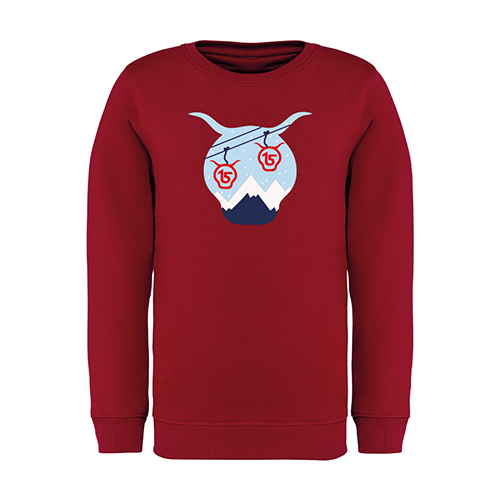 Cantal Shop |  - SWEAT ENFANT TÉLÉCABINE HIBISCUS