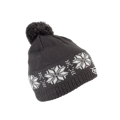 Cantal Shop |  - BONNET DE NOËL À POMPON ÉTOILES SALERS 15