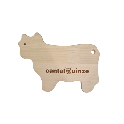 Cantal Shop |  - PLATEAU FORME DE VACHE BOIS