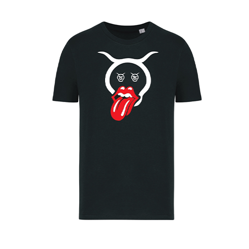 Cantal Shop |  - TEE-SHIRT ROLLING STONE NOIR