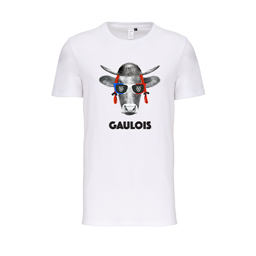 Cantal Shop |  - TEE-SHIRT GAULOIS BLANC