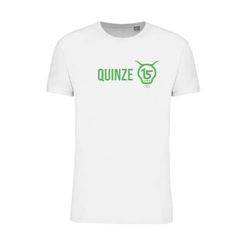 Cantal Shop |  - TEE-SHIRT QUINZE CANTAL BLANC