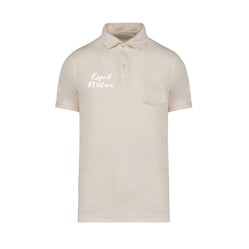 Cantal Shop |  - POLO ÉPONGE ESPRIT NATURE BEIGE