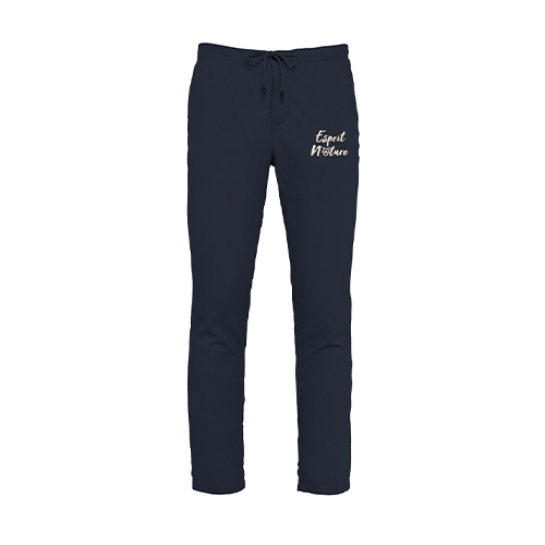 Cantal Shop |  - PANTALON EN LIN ESPRIT NATURE MARINE