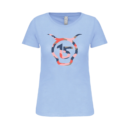Cantal Shop |  - TEE-SHIRT CAMO BLEU