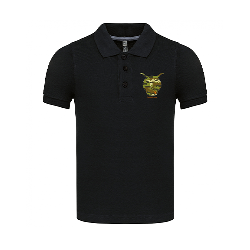 Cantal Shop |  - POLO ENFANT CHASSEUR DU CANTAL NOIR