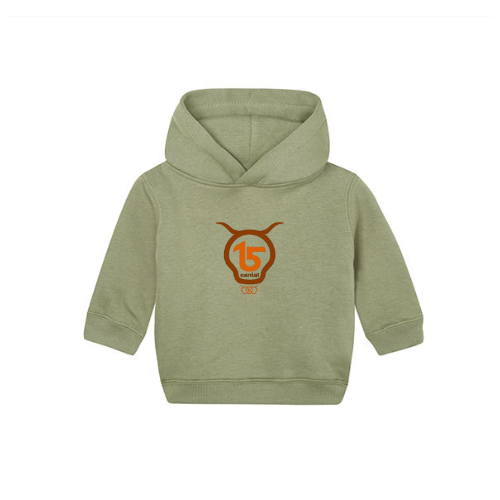 Cantal Shop | SWEAT A CAPUCHE BEBE KAKI