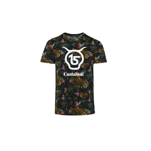 Cantal Shop | TEE SHIRT CANTALWAI TROPICAL KAKI