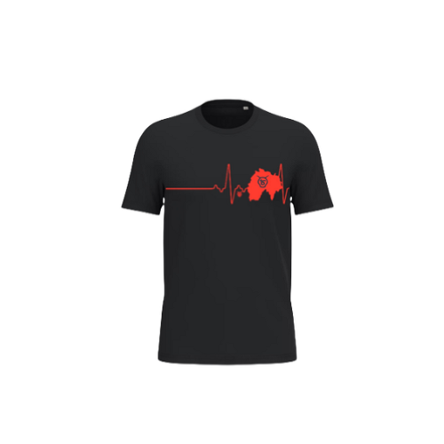 Cantal Shop | TEE SHIRT ELECTRO DEPARTEMENT NOIR