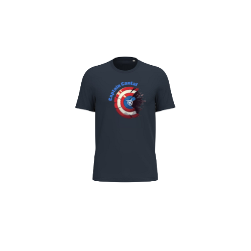 Cantal Shop | TEE SHIRT CAPTAIN CANTAL 2026 BLEU MARINE